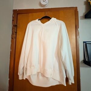 American Eagle Outfitters Cream Hoodie